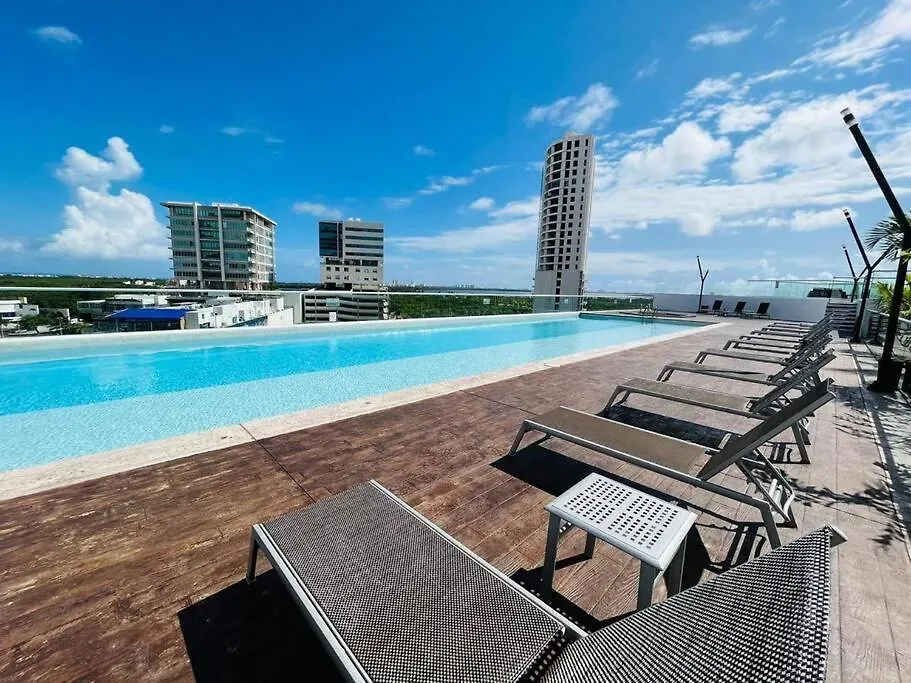 Apartamento Amazing View 2 Bedroom Apto,5 Min To Hz,Malldownstairs Ny1601 Cancún