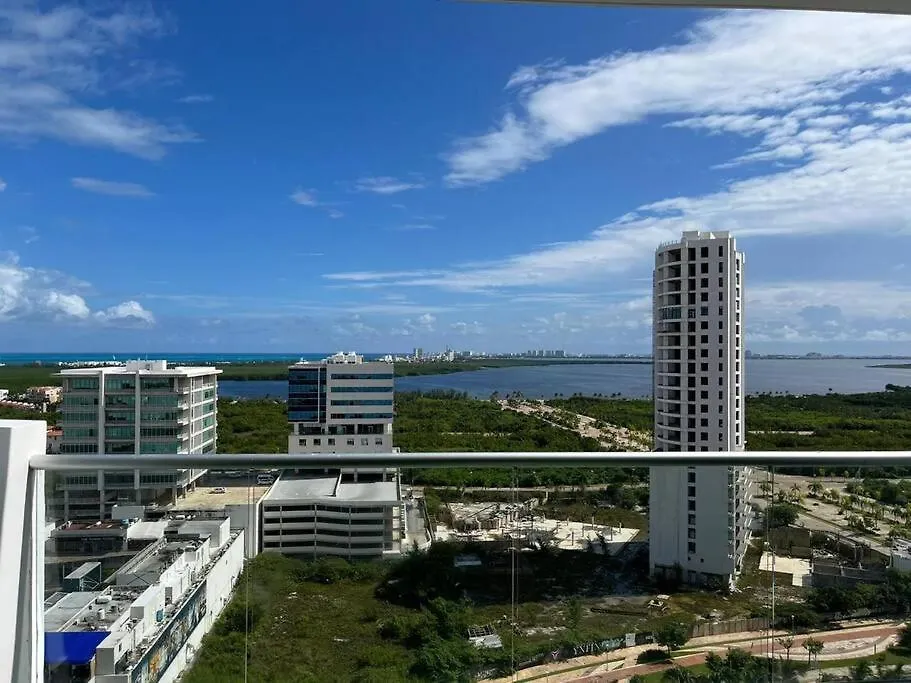 Amazing View 2 Bedroom Apto,5 Min To Hz,Malldownstairs Ny1601 Cancun 0*,  Mexico