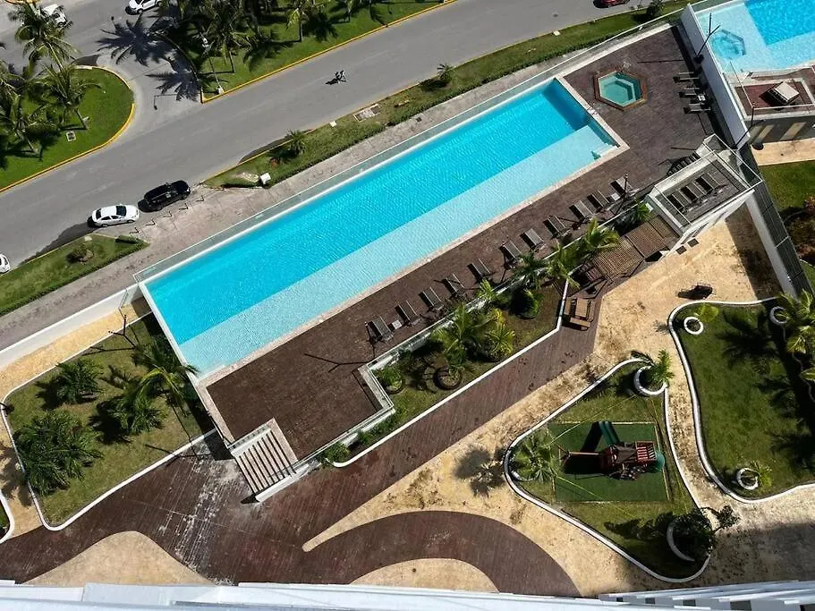 Apartment Amazing View 2 Bedroom Apto,5 Min To Hz,Malldownstairs Ny1601 Cancun