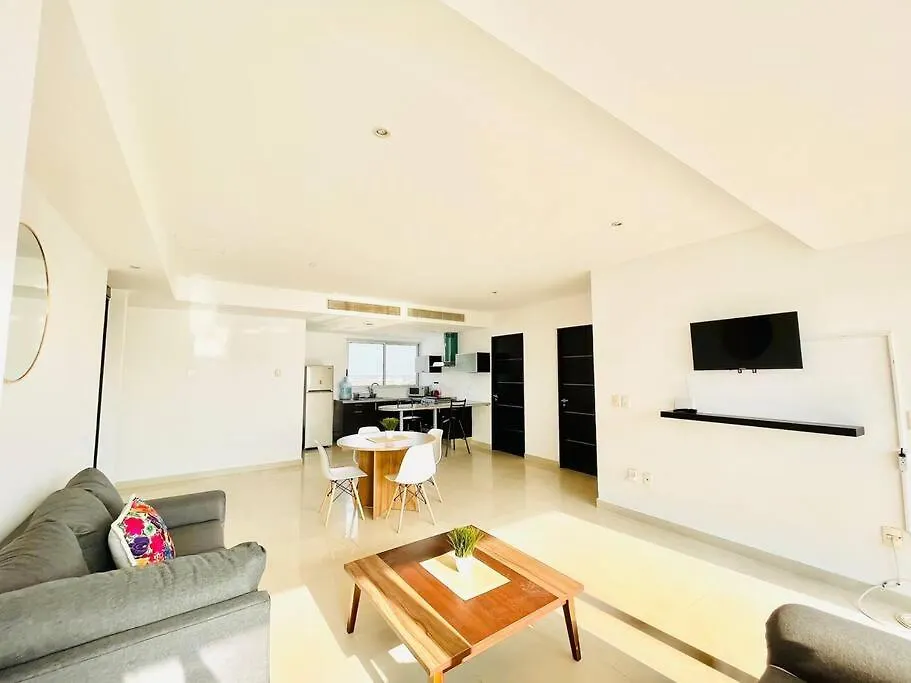 Apartment Amazing View 2 Bedroom Apto,5 Min To Hz,Malldownstairs Ny1601 Cancun