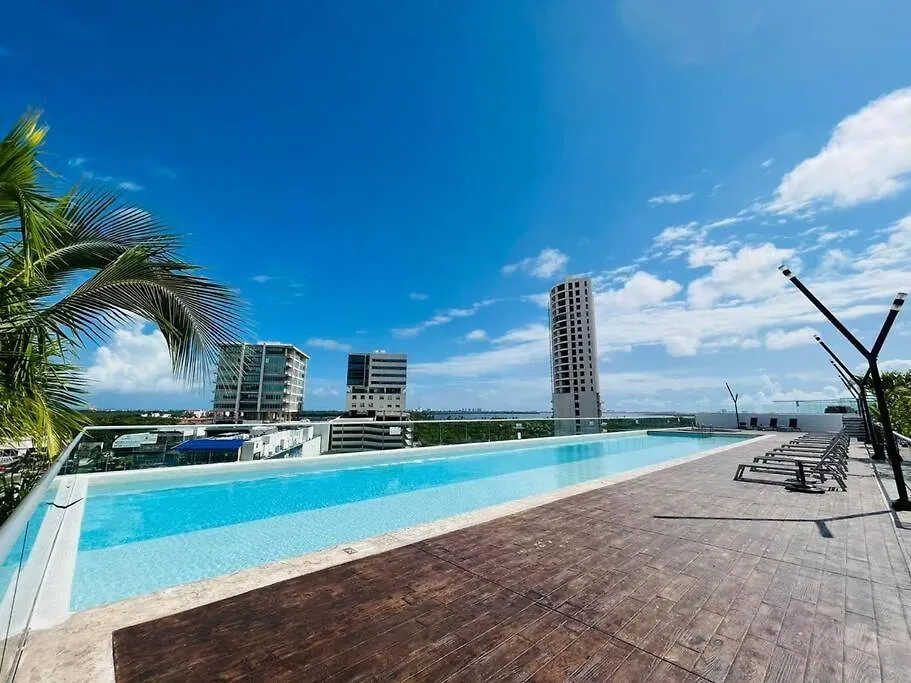Amazing View 2 Bedroom Apto,5 Min To Hz,Malldownstairs Ny1601 Cancun