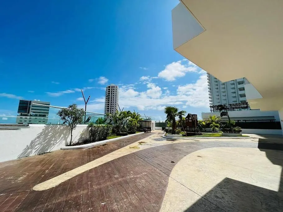 Amazing View 2 Bedroom Apto,5 Min To Hz,Malldownstairs Ny1601 Cancun 0*,  Mexico