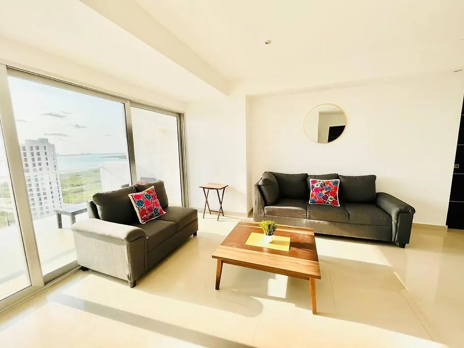 Amazing View 2 Bedroom Apto,5 Min To Hz,Malldownstairs Ny1601 Cancun